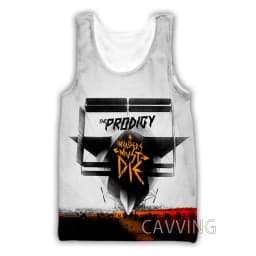 3D Print Rock Tílko Letní Pánské Harajuku Streetwear Vest Tričko bez Rukávů - náhled 6
