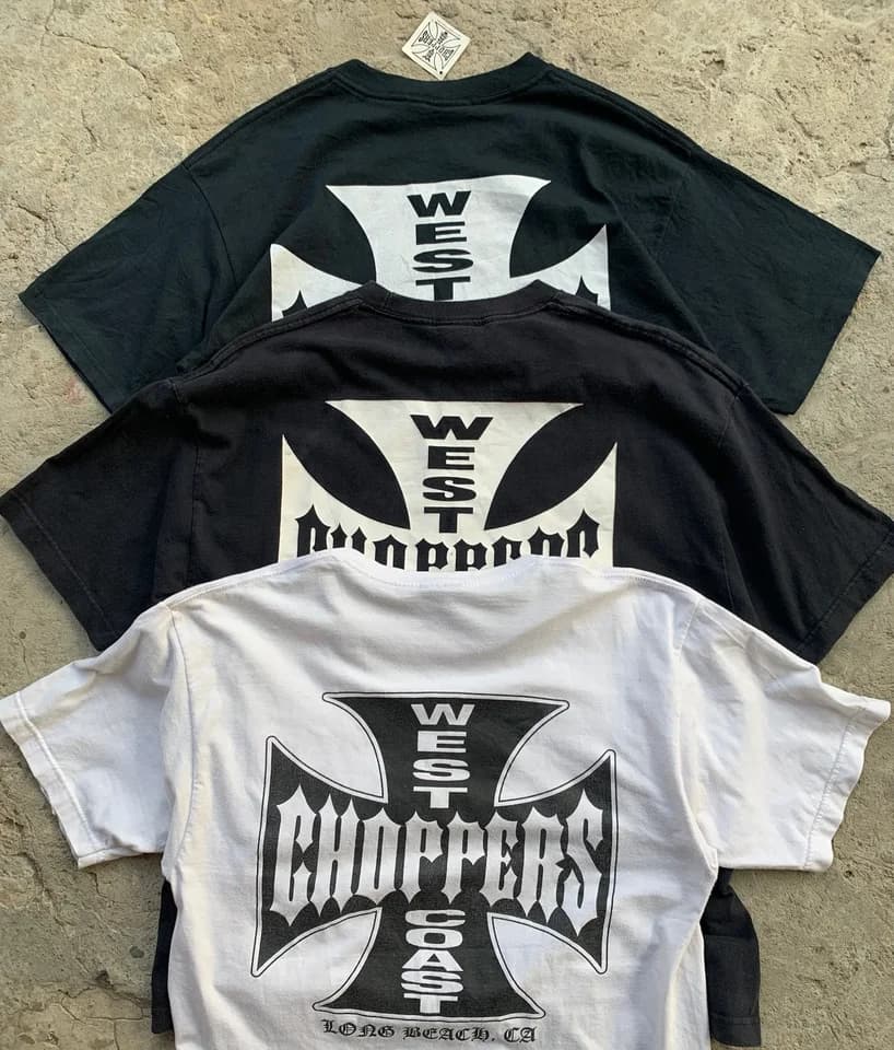 Retro bavlněné tričko s potiskem krátký rukáv streetwear volný střih casual top tee