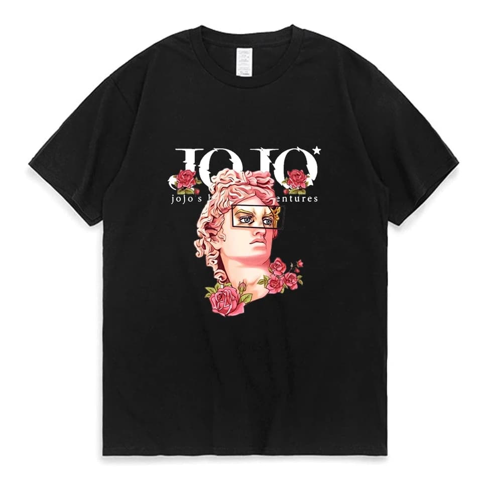 Anime tričko JoJo Bizarre Adventure dámské pánské manga kawaii grafické triko krátký rukáv