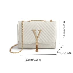 Dámská crossbody kabelka z měkké PU kůže - elegantní přes rameno pro ženy - náhled 6