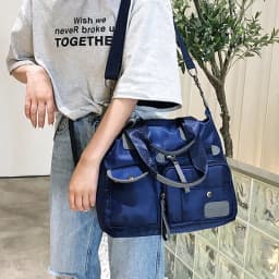Dámská multifunkční kabelka - velká kapacita crossbody taška přes rameno nylon casual - náhled 7