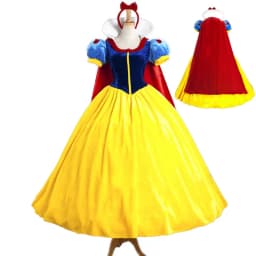 Kostým Sněhurka dámský Halloween princezna šaty cosplay nadměrné velikosti - náhled 5