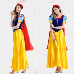 Kostým Sněhurka dámský Halloween princezna šaty cosplay nadměrné velikosti - náhled 4