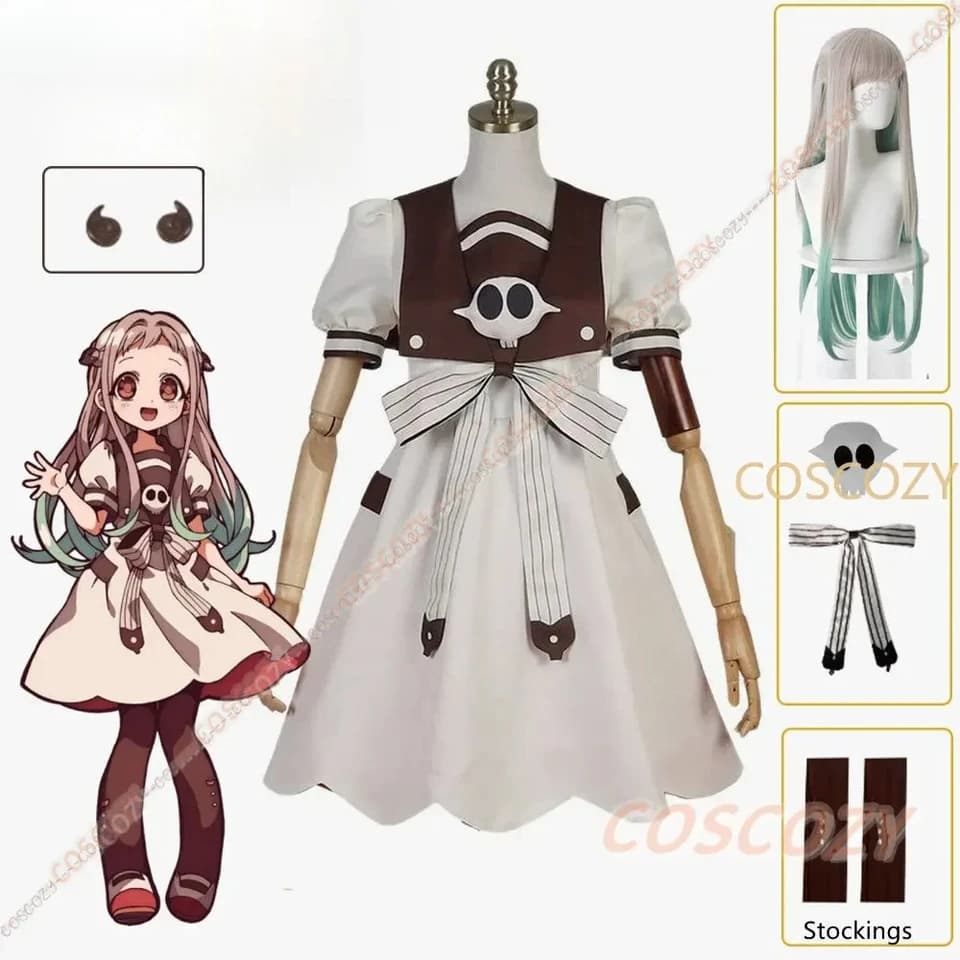 Dámský cosplay kostým Hanako-kun Yashiro Nene anime šaty na párty letní oblečení