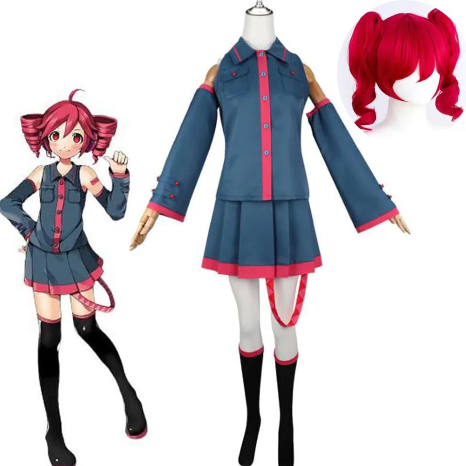 Anime Cosplay Kostým Hyuga Hinata - Paruka Top Kraťasy Ledvinka Vánoční Dárek