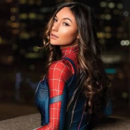 Dámský Spiderman kostým bodysuit superhrdina cosplay overal pro ženy dívky - náhled 5
