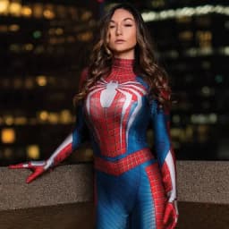 Dámský Spiderman kostým bodysuit superhrdina cosplay overal pro ženy dívky - náhled 3