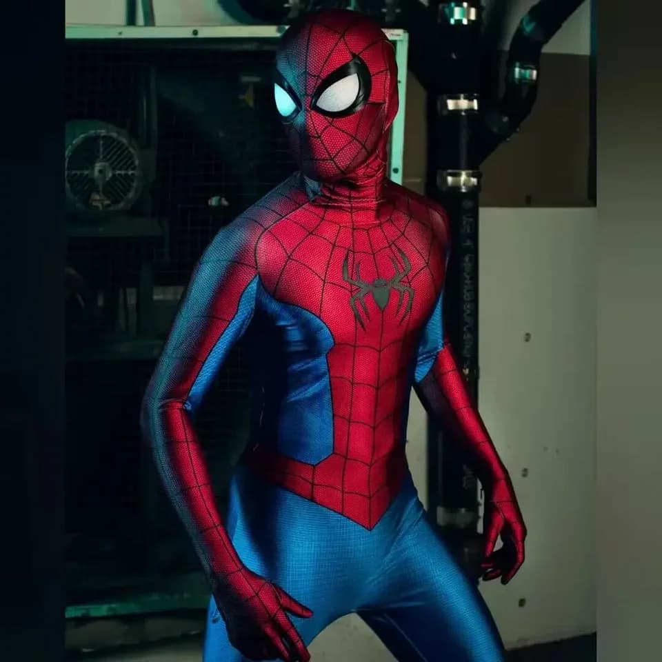 Kostým čarodějnické uniformy pro děti a dospělé - Halloween cosplay šaty modrá róba