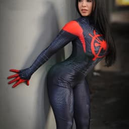 3D tištěný Miles Morales kostým celotělový overal Spider-Man Halloween party dospělí - náhled 5