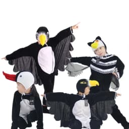 Dětský a dospělý kostým zvířat - pták orel papoušek vlaštovka na Halloween a karneval - náhled 4