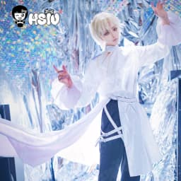 Krátká světle žlutá syntetická paruka 35cm pro cosplay anime kostýmy - náhled 2
