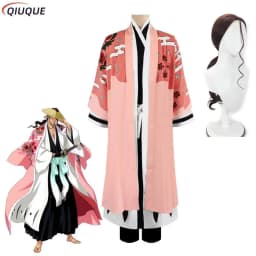 Cosplay kostým Bleach Thousand Year Blood War s parukou uniforma oblečení pro muže párty - náhled 2