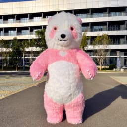 Nafukovací kostým bílého medvěda 2-3m maskot pro narozeninové oslavy a roleplay - náhled 4