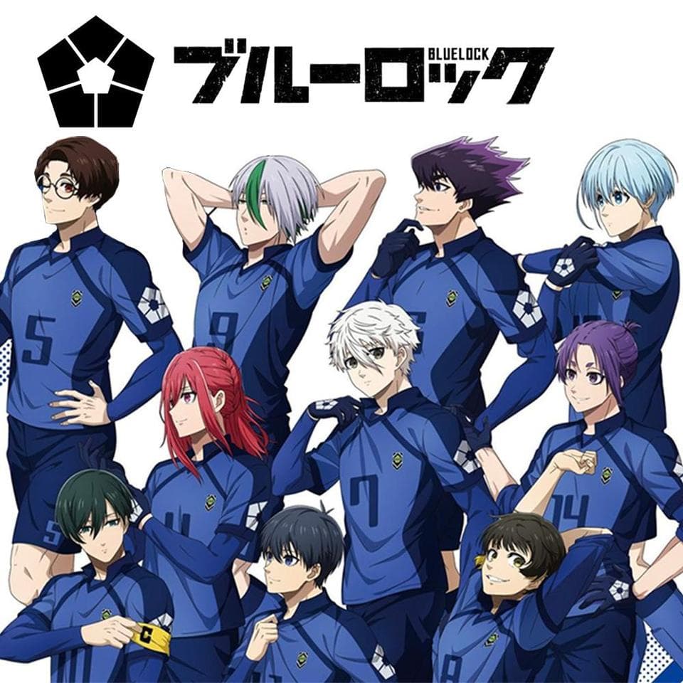 Anime fotbalový dres Blue Lock cosplay kostým dětský dospělý tréninkové tričko