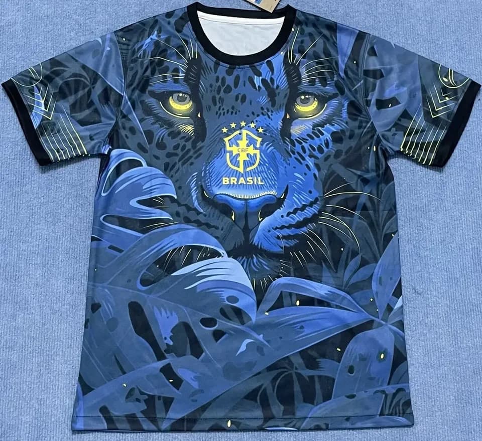 Fotbalový dres Brazílie 2025 pánský dětský tréninkový trikot uniforma soccer