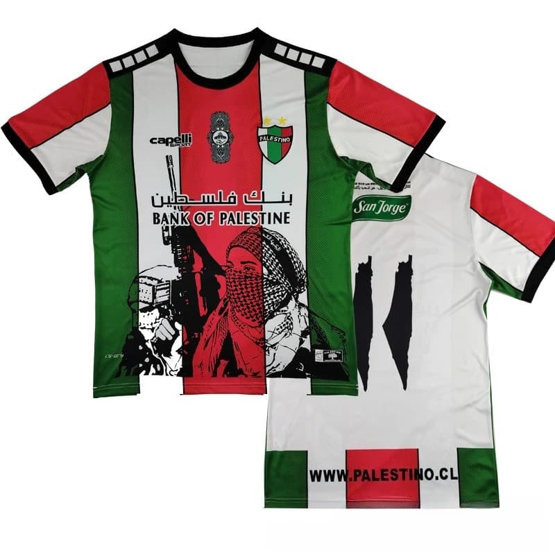 3D tištěný palestinský fotbalový dres - rychleschnoucí sportovní tričko pro muže i ženy