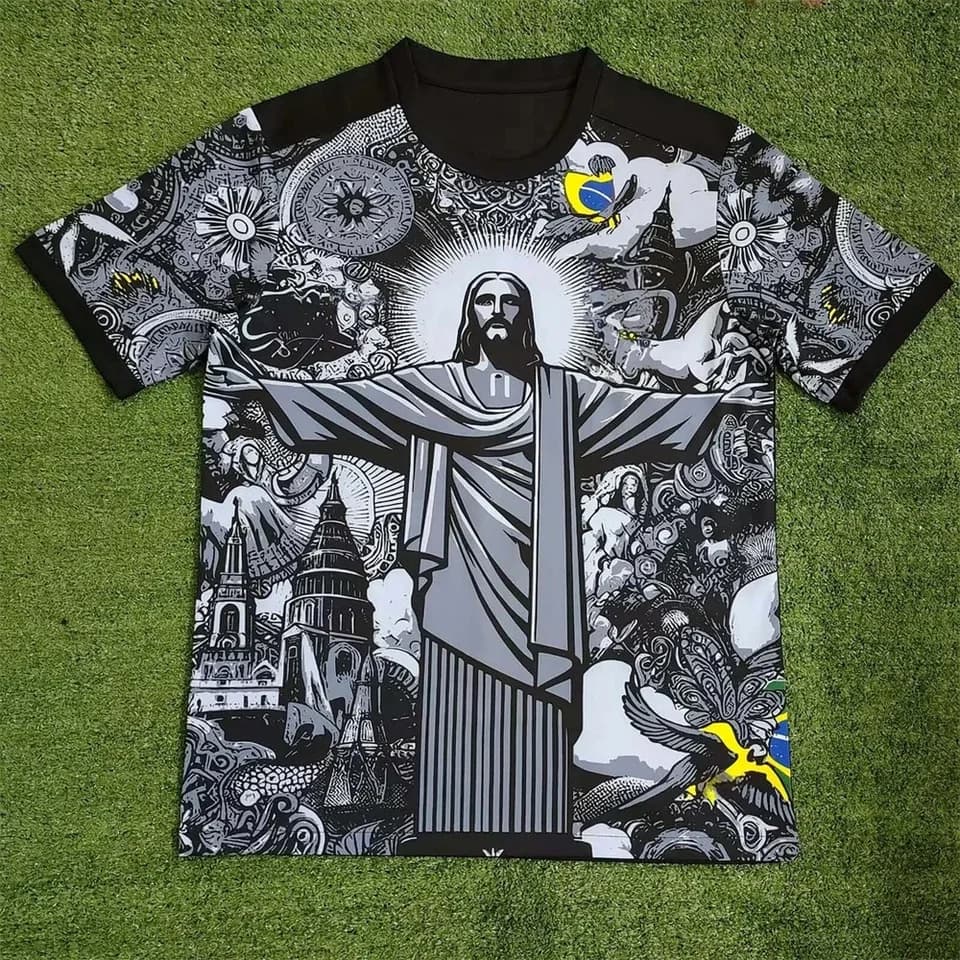 Letní fotbalový dres černošedý rychleschnoucí tričko dospělí děti trénink outdoor