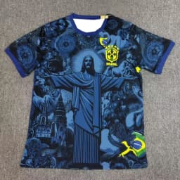 Fotbalový dres Brazílie 2025 - 3D tisk, rychleschnoucí, odvod potu, krátký rukáv - náhled 5