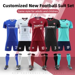 Fotbalový dres pro dospělé a děti - sportovní uniforma pro muže ženy trénink futsal - náhled 5