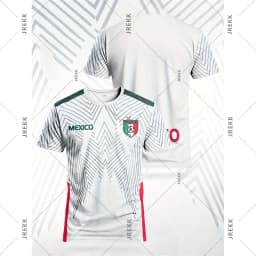 Pánský fotbalový dres Mexico - sportovní tričko pro volný čas a každodenní nošení - náhled 5