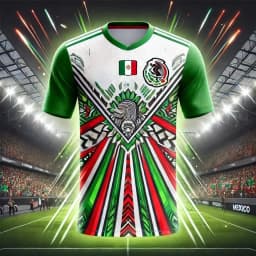 Pánský fotbalový dres Mexico - sportovní tričko pro volný čas a každodenní nošení - náhled 7