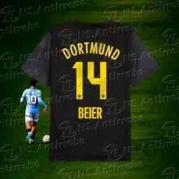 Fotbalový dres Borussia Dortmund venkovní klasický tréninkový komplet pro dospělé i děti - náhled 4