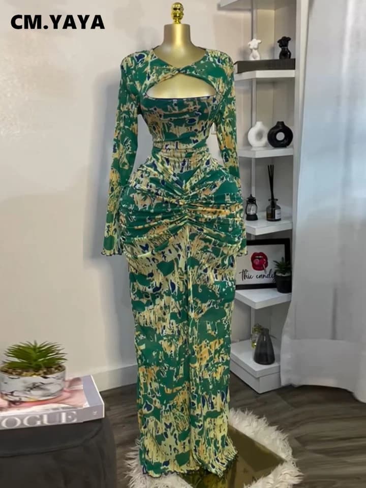 Dámské elegantní midi šaty s výstřihem do V - sexy společenské sexy šaty na večírek