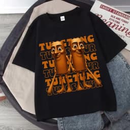 Dětské letní tričko s krátkým rukávem, roztomilý dětský top, bavlněné tričko pro chlapce 6-14 let - náhled 4
