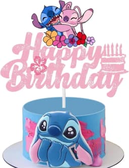 Narozeninové dekorace Stitch - dětská oslava, party výzdoba, dárek pro děti - náhled 6
