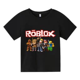 Dětské herní tričko s potiskem - bavlněné tričko pro kluky, krátký rukáv, streetwear design - náhled 3