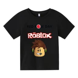 Dětské herní tričko s potiskem - bavlněné tričko pro kluky, krátký rukáv, streetwear design - náhled 5