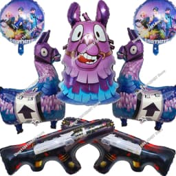 Narozeninová sada balónků Fortnite - Oslava pro malé hráče, dekorace do dětského pokoje - náhled 2