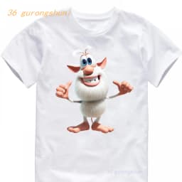 Dětské letní tričko s anime potiskem pro kluky a holky, módní dětské oblečení - náhled 7