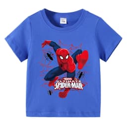 Dětské tričko Spider-Man | Chlapecké letní tričko s krátkým rukávem | Bavlněné dětské tričko - náhled 4