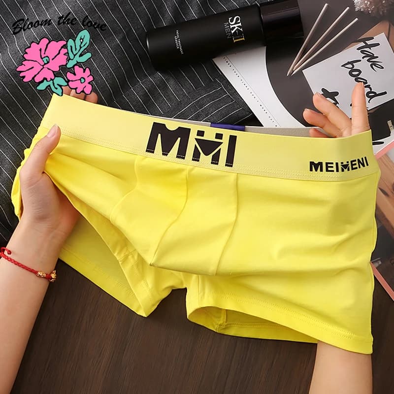 Pánské bavlněné boxerky pohodlné prodyšné elastické spodní prádlo vel. M-3XL