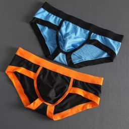 Pánské pohodlné prodyšné boxerky s nízkým pasem - moderní sportovní spodní prádlo z měkkého materiálu - náhled 3