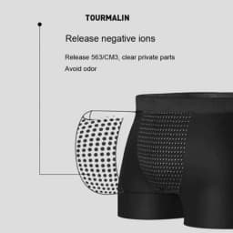 Pánské magnetické zdravotní boxerky s úlevou od bolesti a prodyšným designem - náhled 4