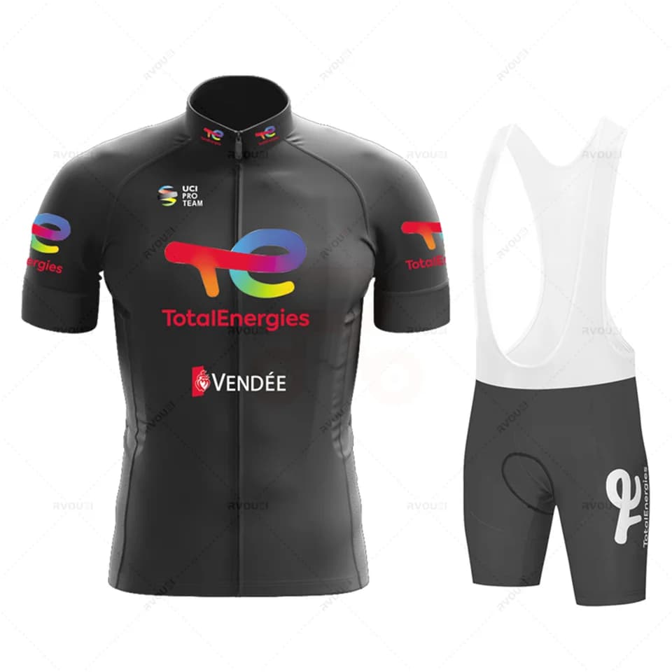 Pánský cyklistický dres a kraťasy - prodyšný MTB set pro letní cyklistiku, profesionální sportovní oblečení