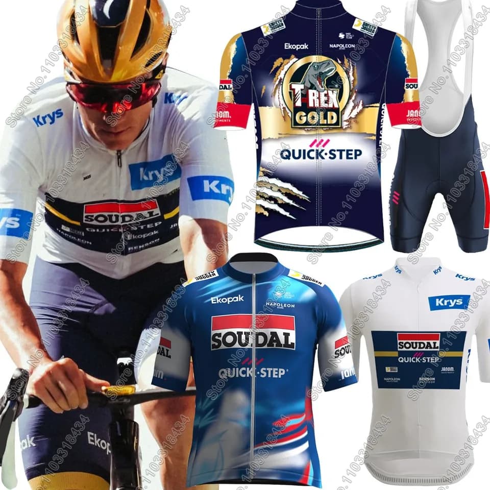 Profesionální cyklistický dres a kalhoty - Letní prodyšný sportovní set pro silniční kolo