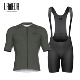 Pánská cyklistická sada - prodyšný dres a šortky s krátkým rukávem pro letní sporty - náhled 3