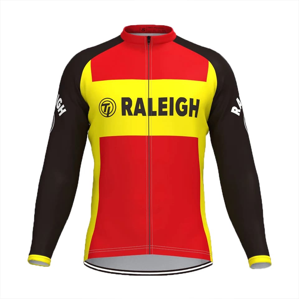 Prodyšný pánský cyklistický dres dlouhý rukáv sportovní MTB cyklo tričko