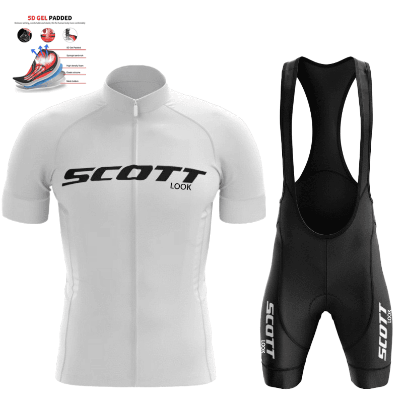 Pánský cyklistický dres s krátkým rukávem letní sportovní sada modrý MTB cyklo oblečení