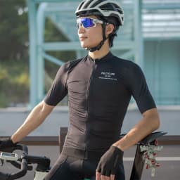 Pánský cyklistický dres prodyšný MTB silniční kolo krátký rukáv sportovní oblečení - náhled 3