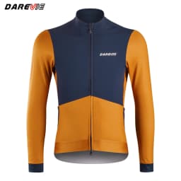 Pánský cyklistický dres zimní - prodyšný, větruvzdorný, tepelně izolační MTB silniční oblečení - náhled 2