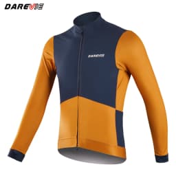 Pánský cyklistický dres zimní - prodyšný, větruvzdorný, tepelně izolační MTB silniční oblečení - náhled 3