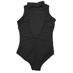Dámský baletní leotard s hlubokým výstřihem na zádech - sportovní body pro tanec a jógu - náhled 6