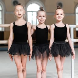 Dívčí baletní dres s křížovým výstřihem a síťovanými zády - sportovní taneční oblečení - náhled 2