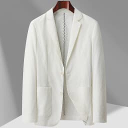 Pánská letní saka - tenký elegantní blazer pro volný čas s prodyšnou ochranou proti slunci - náhled 2