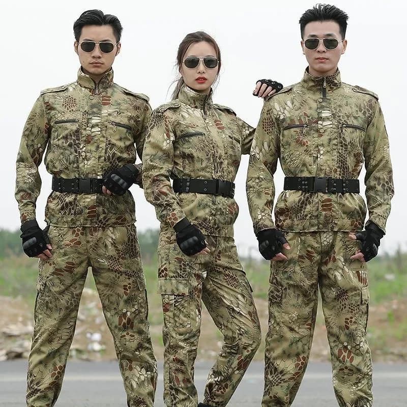 Pracovní maskáčová souprava pánská bunda ochranný oděv pro svářeče jaro podzim