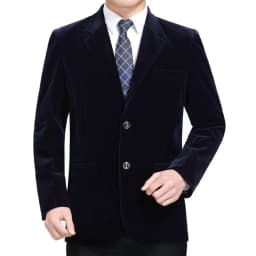 Pánský manažerský sako svetle hnědý corduroy elegantní společenský kabát slim fit jarní podzimní - náhled 5